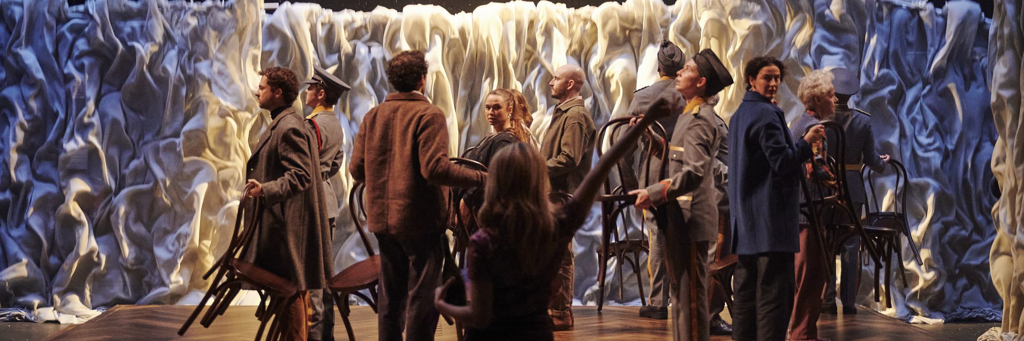 The cast of Three Sisters